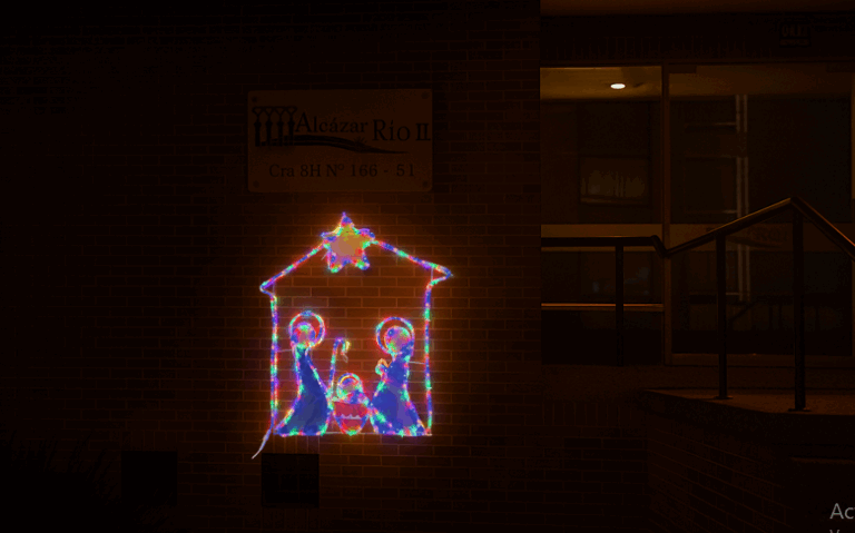 Pesebre Navideño en Luz LED: tradición y modernidad en un diseño